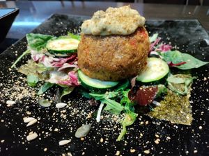 Tuna-like ball. Excellent at B12 in Girona