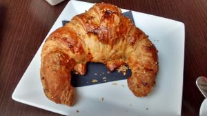Croissant at B12 in Girona