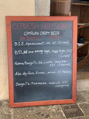 Artisanal Beer at B12 in Girona