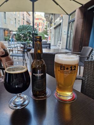 Beer at B12 in Girona