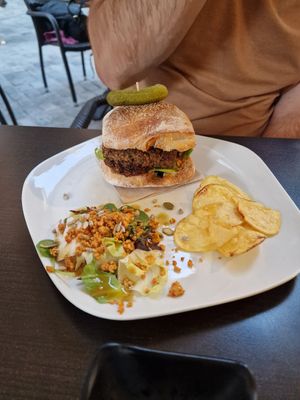B12 burger at B12 in Girona