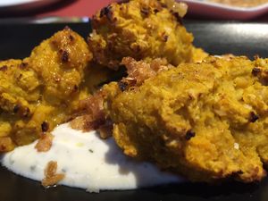 chick pea buffalo wings  at B12 in Girona