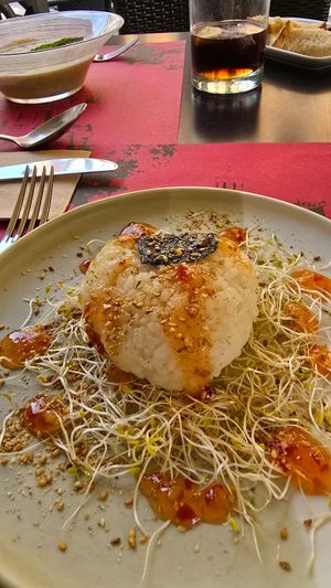 Onigiri at B12 in Girona