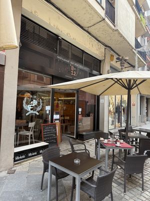 Entrance   at B12 in Girona