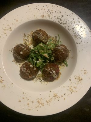 Meatballs   at B12 in Girona