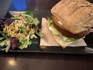 BBQ burger  at B12 in Girona