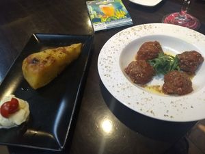 Tapas at B12 in Girona