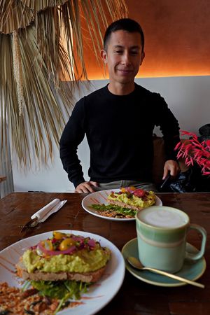 The avocado toast!!! ✨🥑✨😍  at Contrast in Bordeaux