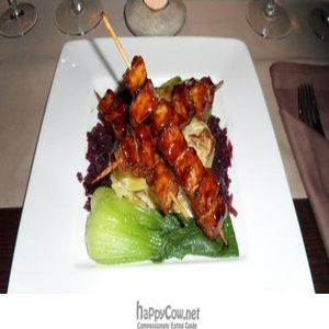 skewers at La Mano Verde in Berlin