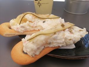 Marinera. Aperitivo típico muy rico. at Dragon Lab in Murcia