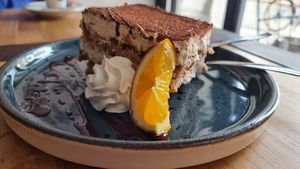 Tiramisu at Dragon Lab in Murcia