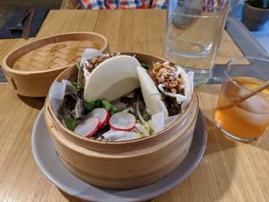 bao buns at Dragon Lab in Murcia