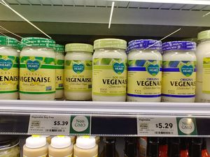 Vegan mayo at Whole Foods Market in El Paso