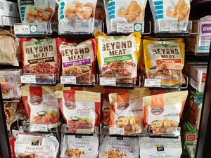 Frozen vegan meals at Whole Foods Market in El Paso
