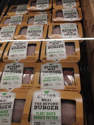 Vegan beyond burger  at Whole Foods Market in El Paso