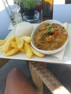 Somersby apple is also a vegan Option for drinks at Fat Cats in Albufeira