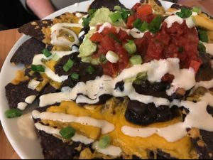 nachos  at Slice of Life in Sebastopol