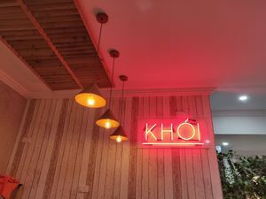 Inside at Khoi in Marrickville