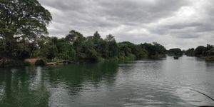 View at Mama Tanon Cafe in Don Det