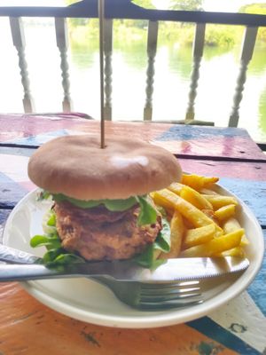  at Mama Tanon Cafe in Don Det