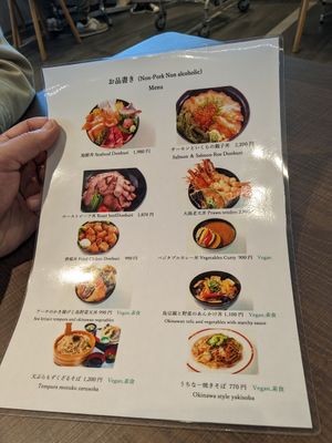Menu end of May at OKA - Don Buri Nantoya - T4F in Naha