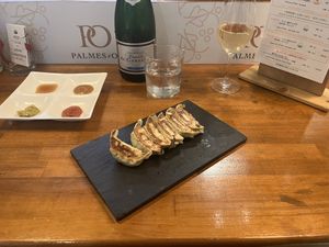   at Champagne & Gyoza Bar - TOKYO EBISU in Tokyo