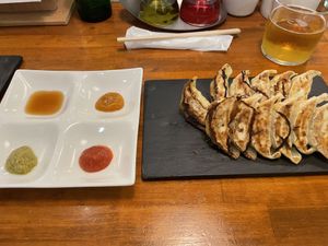   at Champagne & Gyoza Bar - TOKYO EBISU in Tokyo