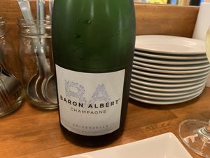 Nice selection of champagne  at Champagne & Gyoza Bar - TOKYO EBISU in Tokyo