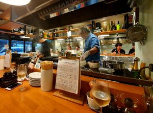 Interior at Champagne & Gyoza Bar - TOKYO EBISU in Tokyo