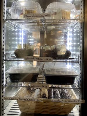 Desserts…all vegan  at Eden Vegan Cafe in Scranton