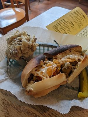 Best of Both Worlds Hoagie at Eden Vegan Cafe in Scranton