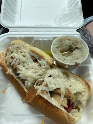 Chicken Cheesesteak  at Eden Vegan Cafe in Scranton