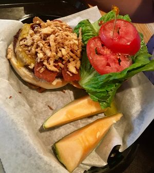 Wild Wild West Burger at Eden Vegan Cafe in Scranton