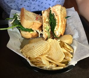 The “Big Green” Grilled Cheese at Eden Vegan Cafe in Scranton
