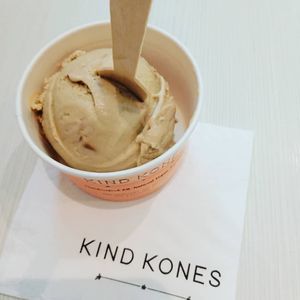 Coffee chocolate 😋 at Kind Kones - Forum in Central Singapore