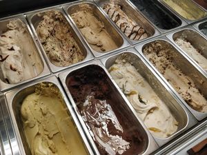 I counted 18 flavours at Kind Kones - Forum in Central Singapore