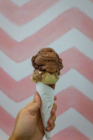 Double scoop at Kind Kones - Forum in Central Singapore