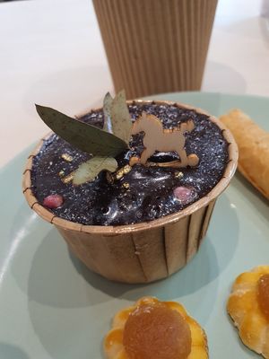 Chocolate mint cupcake at Kind Kones - Forum in Central Singapore