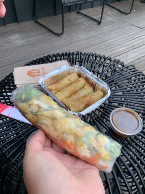 Summer Roll and Nems  at Chez Yu in Paris