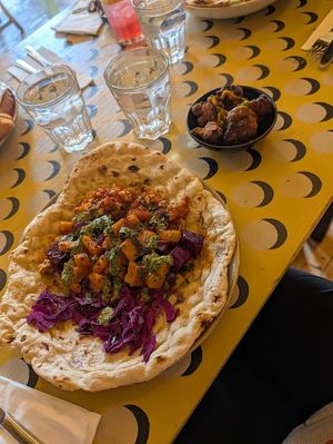 Vegan food at Sorbo lounge at Lounges - Sorbo Lounge in Chesterfield