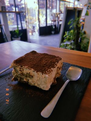 Tiramisu at Amami Garden in Ungasan