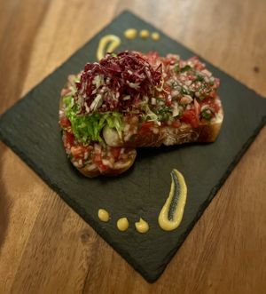 Bruschetta   at Amami Garden in Ungasan