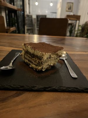 Tiramisu is amazing!  at Amami Garden in Ungasan