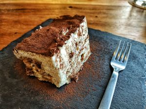 Tiramisu at Amami Garden in Ungasan