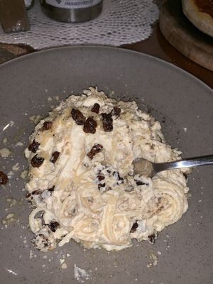 Carbonara at Amami Garden in Ungasan