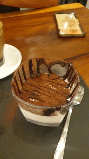 Coconut Panacotta!  at Amami Garden in Ungasan