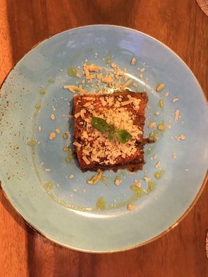 Parmigiana at Amami Garden in Ungasan