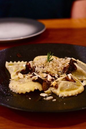 Ravioli  at Amami Garden in Ungasan