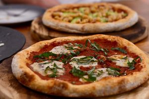 Margarita pizza  at Amami Garden in Ungasan