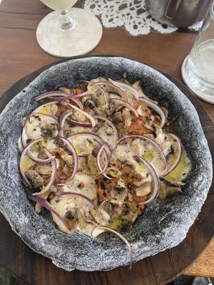 Pizza at Amami Garden in Ungasan